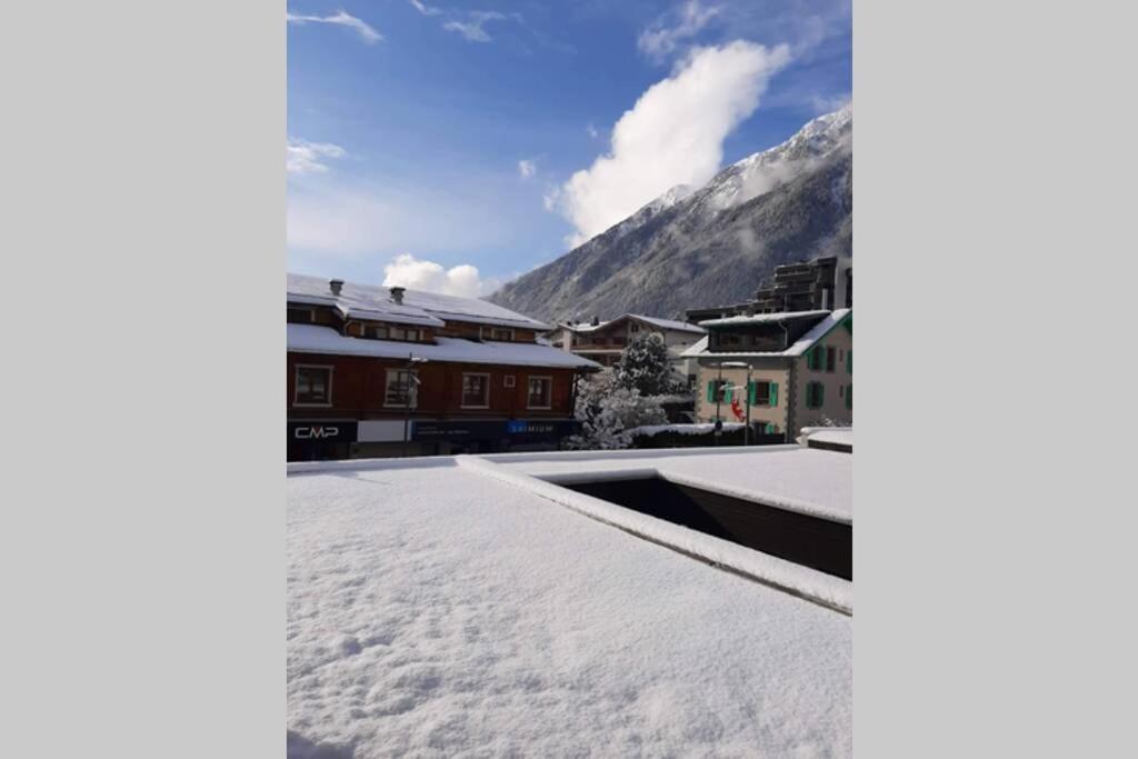 Chamonix Centre - Wifi - Parking - Res Aiguille Du Midi Appartement Buitenkant foto